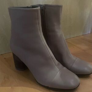 COCLICO Taupe Ankle Booties